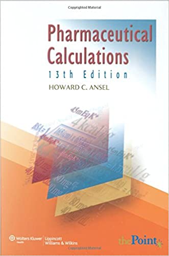 pharmaceutical calculations 13th edition solutions manual